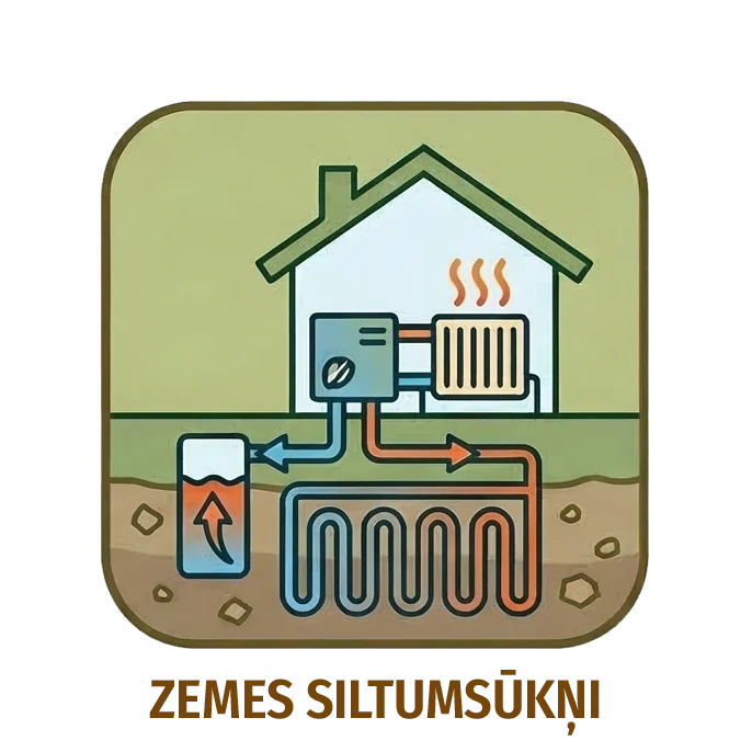 Zemes siltūmsūkņi | Ģeotermālie siltumsūkņi